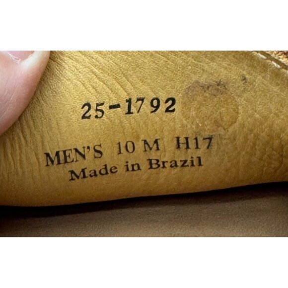 Johnston & Murphy Mens Driving Moccasin Leather Loafers With Rubber Soles Sz10 - Picture 7 of 10